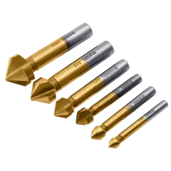 Набор зенковок Denzel M3-M10 6 шт (72313)