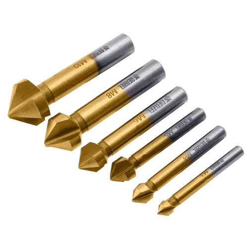 Набор зенковок Denzel M3-M10 6 шт (72313)