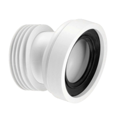 Фановая труба для унитаза McAlpine MRWC10 L-140мм, 14°