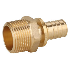 Муфта аксиальная латунная GAPPO ф 16 мм х 1/2
