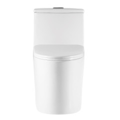 Унитаз-монолит EVA GOLD SM5003 сиденье ДП, безободковый, с гофрой и гибкой подводкой