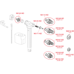 Клапан впуска ALCAPLAST A160-1/2