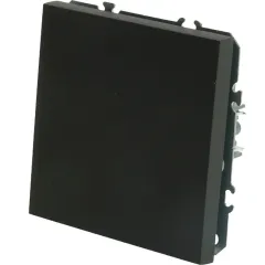 Выключатель 1-кл ЭМИЛИ черный RSW10-5103-05