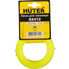 Леска для триммера HUTER S2412 (2,4мм, 12м, звезда) (71/2/12)