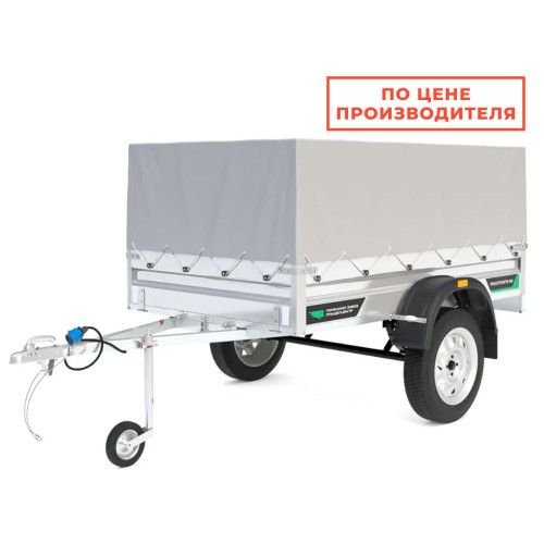 Прицеп ТИТАН 2213 (2200х1300, борт h=300, Тент+каркас h=600)