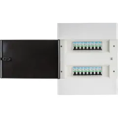 Бокс 24 модулей навесной пластик OVIVO 330-010104-024