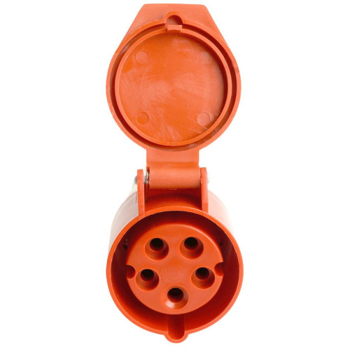 Розетка STEKKER 3P+PE+N 16A IP44 ST-215 RST16-215-44 49441