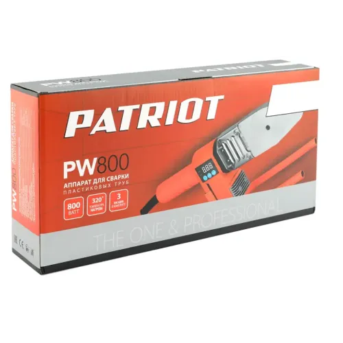 Аппарат свар. д/пласт. труб PATRIOT PW 800