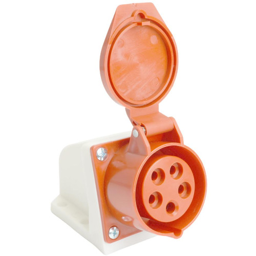 Розетка О/У STEKKER 3P+PE+N 16A IP44 ST-115 RST16-115-44 49435