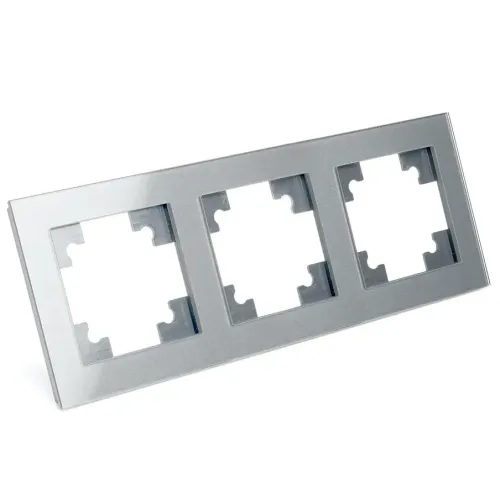 Рамка 3-пост Катрин серебро PFR00-7003-03