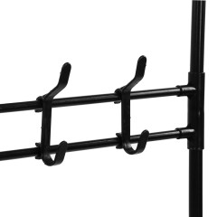 Этажерка VETTA 4-х ярусная с вешалкой 60х30х155 см (465-236)