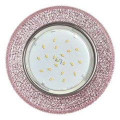 Свет. точ. ECOLA LD7069 GX53-H4 Модерн светл/розовый/хром FP53CMEFB