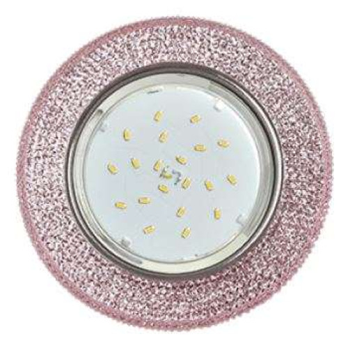 Свет. точ. ECOLA LD7069 GX53-H4 Модерн светл/розовый/хром FP53CMEFB