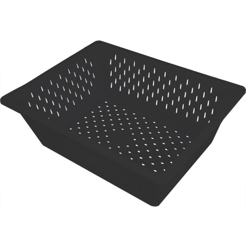 Корзина пластиковая 555*430*185 GS чёрная