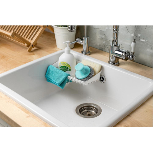 Держатель подвесной на присосках ECONOVA белый, 23х12х7,9 см, Helper 433227316