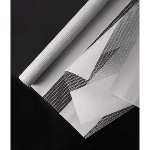 Рулонные жалюзи День-Ночь easy fix 57*160 светло-серый