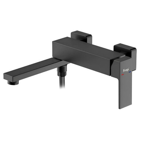 Смеситель для ванны FRAP F3291-6 чёрный