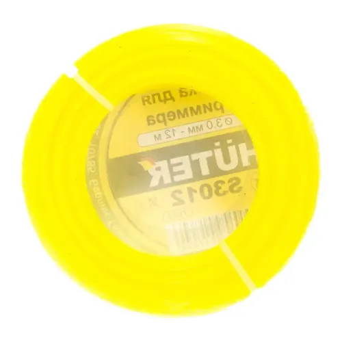 Леска для триммера HUTER S3012 (3мм, 12м, звезда) (71/2/2)