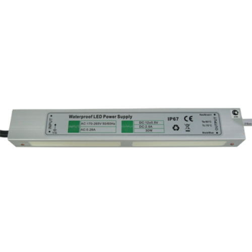 Блок питания герметичный для Led ленты ECOLA 12V 30W IP67 B7L030ESB