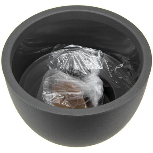 Кашпо IDEA Флориан графит 25х18,5см 4,2л (М 3186)