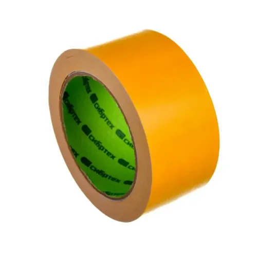 Скотч двухсторонний СИБРТЕХ 50 мм х 25м (88809)