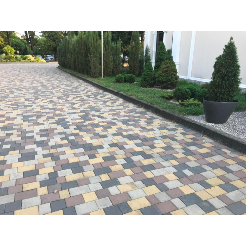 Плитка тротуарная вп  Новый город 60 (Серая) (кратно ряду 1,145м2 (13,74 м2/п)