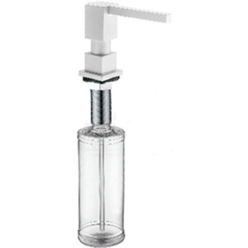 Дозатор для жидкого мыла латунь GAPPO G404-8 белый, 300мл