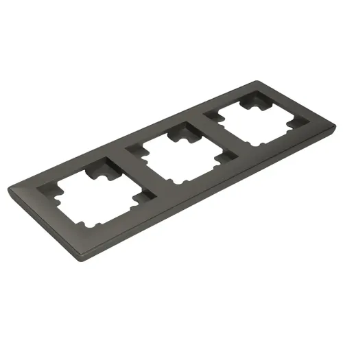 Рамка 3-пост Катрин графит PFR00-7003-06