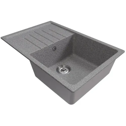 Мойка комп. MIXLINE ML-GM19 500х750x200мм, темно-серая (309), сифон