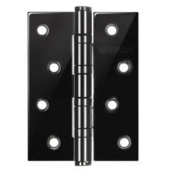 Петля врезная Fuaro 100*75*3  BL черный (46507)