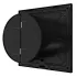 Вентилятор осевой D100 SLIM 4C Matt black с обратным клапаном
