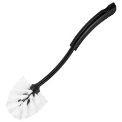 Ёрш для туалета без подставки SPIN&CLEAN Rock n Roll Эко, ручка 32см, черный SV3217 (800294)