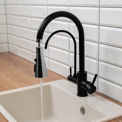 Аэратор для кухонного смесителя, 3 режима (565-026)