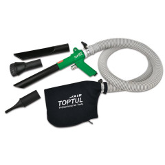 Пневмопистолет всасывающий TOPTUL GDAE0702 с насадками