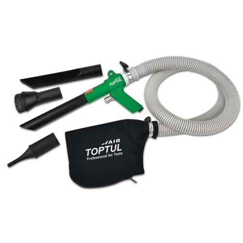 Пневмопистолет всасывающий TOPTUL GDAE0702 с насадками