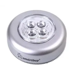 Фонарь кемпинговый SMARTBUY SBF-831-S 4 LED серебро 3хR03