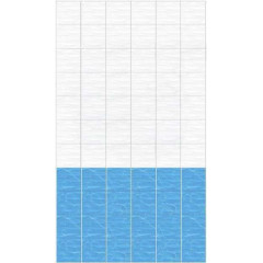 Панель ПВХ Unique 2,7*0,25*8 Дельфины (фон) (лазерная печать) (12) РАСПРОДАЖА