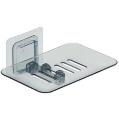 |Мыльница VETTA настенная самоклеящ, пластик, 13,5х8,5х3см, 2 цв. (478-137)