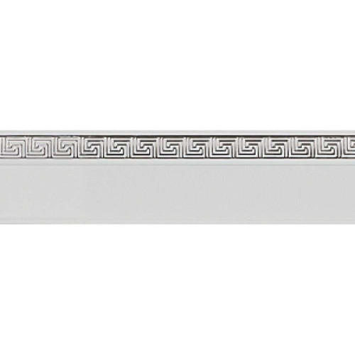 Бленда для карниза Ле-Гранд Греция белый глянец (30м)