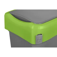 Контейнер для мусора SMART BIN зеленый 50л (899450)