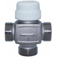 Клапан трехходовой TIM термостатический ф 3/4