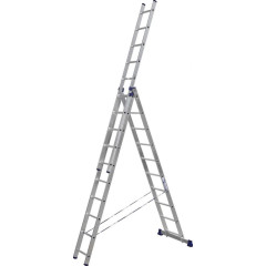 Лестница АЛЮМЕТ трехсекционная 3х10 (5310)