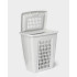 Корзина для белья 45 л прямоуг. «Молетта», светло-серая (9197468)