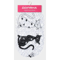 Коврик для ванной 380х675мм ДОЛЯНА 