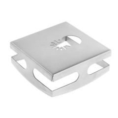 Насадка для резака ТУНДРА 95х95х40мм, квадратный резак для гипсокартона, дерева, пластика (9022543)