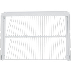 Обувница выдвижная двухъярусная 603 GS белая