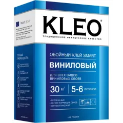 Клей обойный KLEO SMART Виниловый 5-6 рулонов 150г (20)
