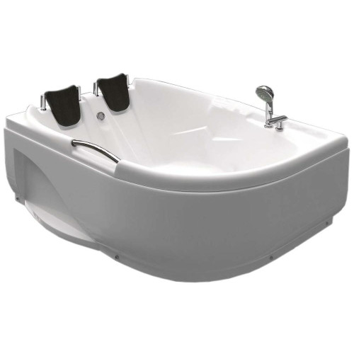 Ванна акриловая EVA GOLD OB-707L 120х170х65см подголовник, экран