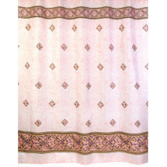 Шторка для ванной ZALEL розовый фон 180x200см