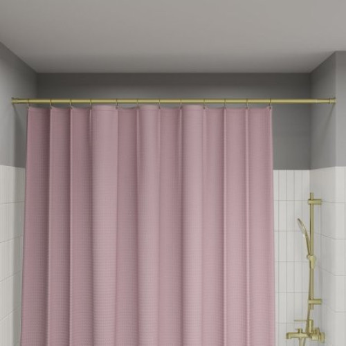 Карниз для ванной IDDIS золотой матовый, 1,1-2,0м RSG0120i14 (252267)